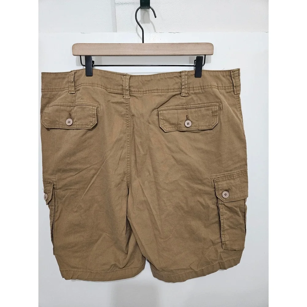 Sonoma Goods For Life Mens Tan Brown Everyday Cargo Shorts Size 40